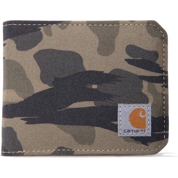 Carhartt Men's Bifold and Passcase Durable Billfold Wallets Available in Leather - Picture 3 of 11